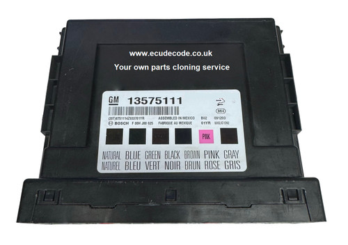 13575111 Vauxhall BCU Cloning Service