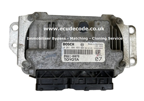 0261S04464  89661-0H070 07 Replacement ECU With Cloning Service