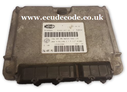 IAW 4AF.M9  55183580 61600.627.03 Engine ECU " Plug & Play "