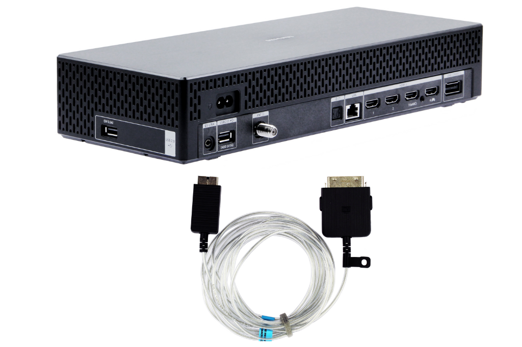 Original Samsung QN55LS03BAFXZA One Connect Box With Cable BN96