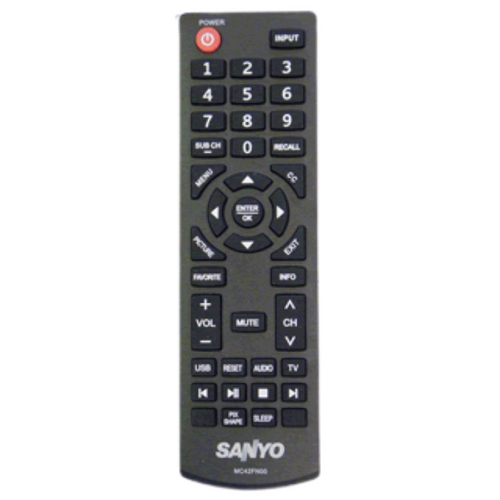 Sanyo Remote Control MC42FN00