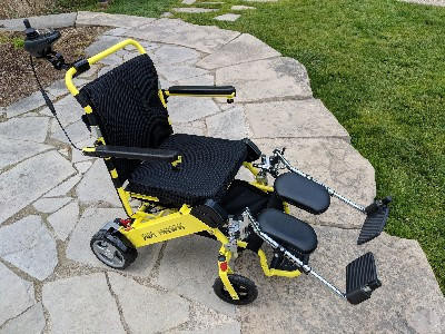 Folding Power Wheelchair Attendant Control Bracket (Air Hawk/Eagle