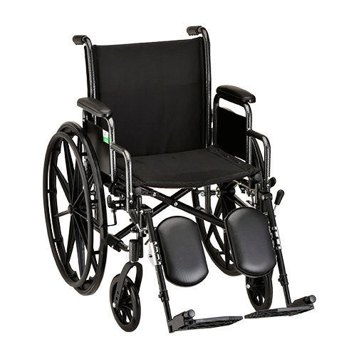 Nova 5180 18-inch Steel Wheelchair With Detachable Arms
