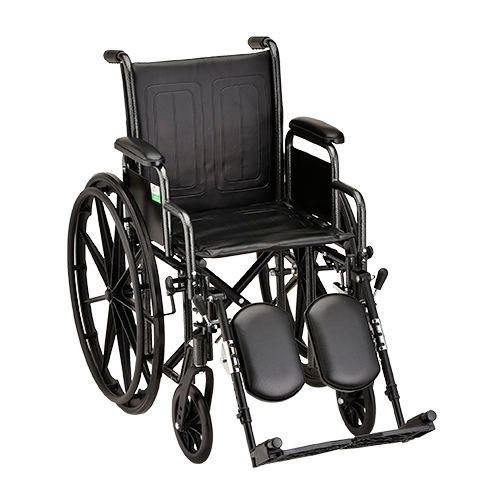 Nova 5185 18-inch Steel Wheelchair With Detachable Arms