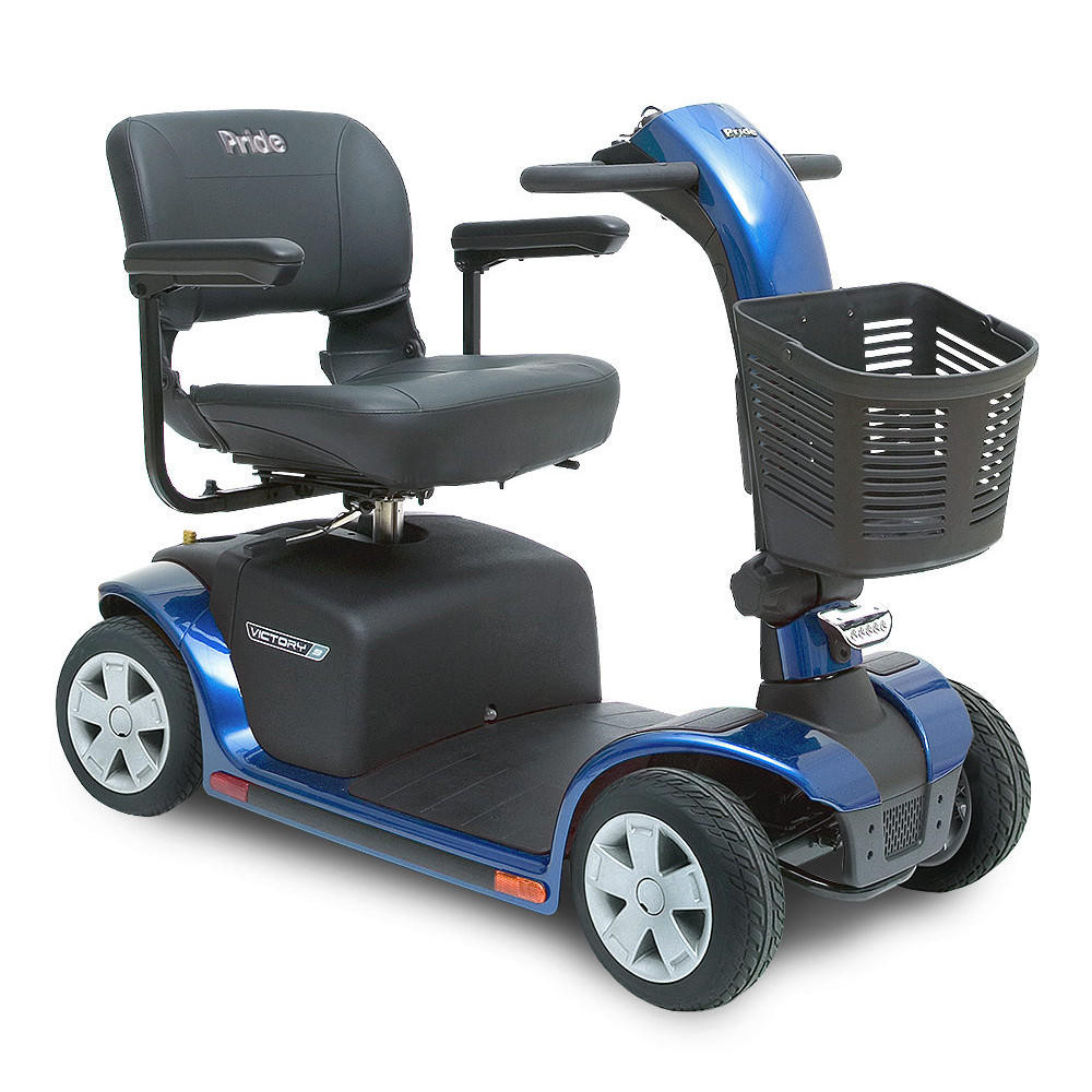 Victory 9 4-Wheel Scooter with 13-Mile Range and 300 lb Capacity