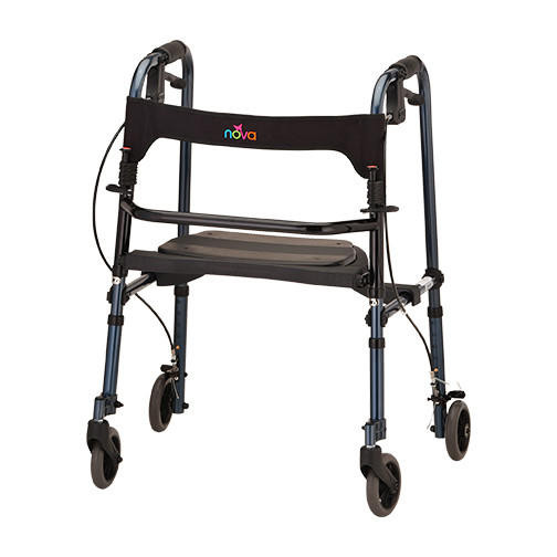 Rollators | Rolling Walkers | Nova Rolling Walker with Hand Brakes