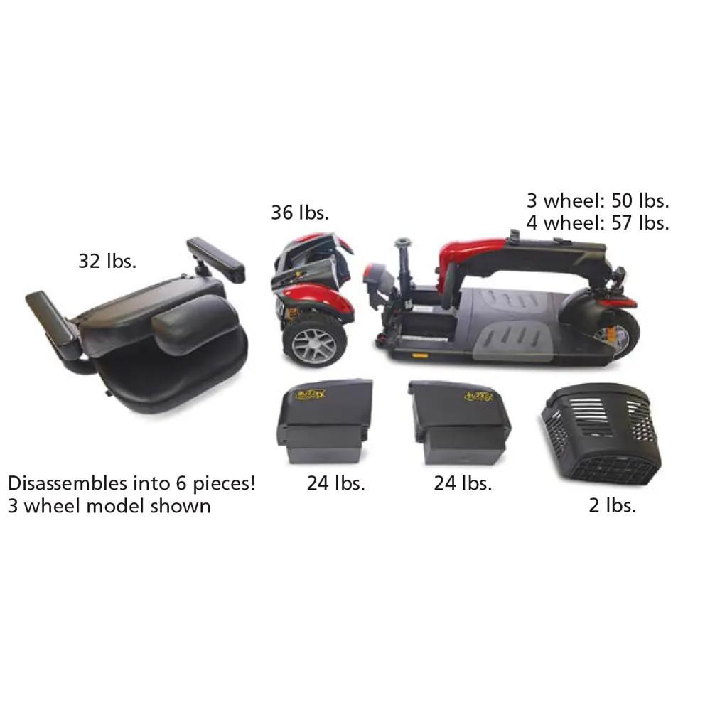 Golden Buzzaround XLEX 3-Wheel | Mobility Masters