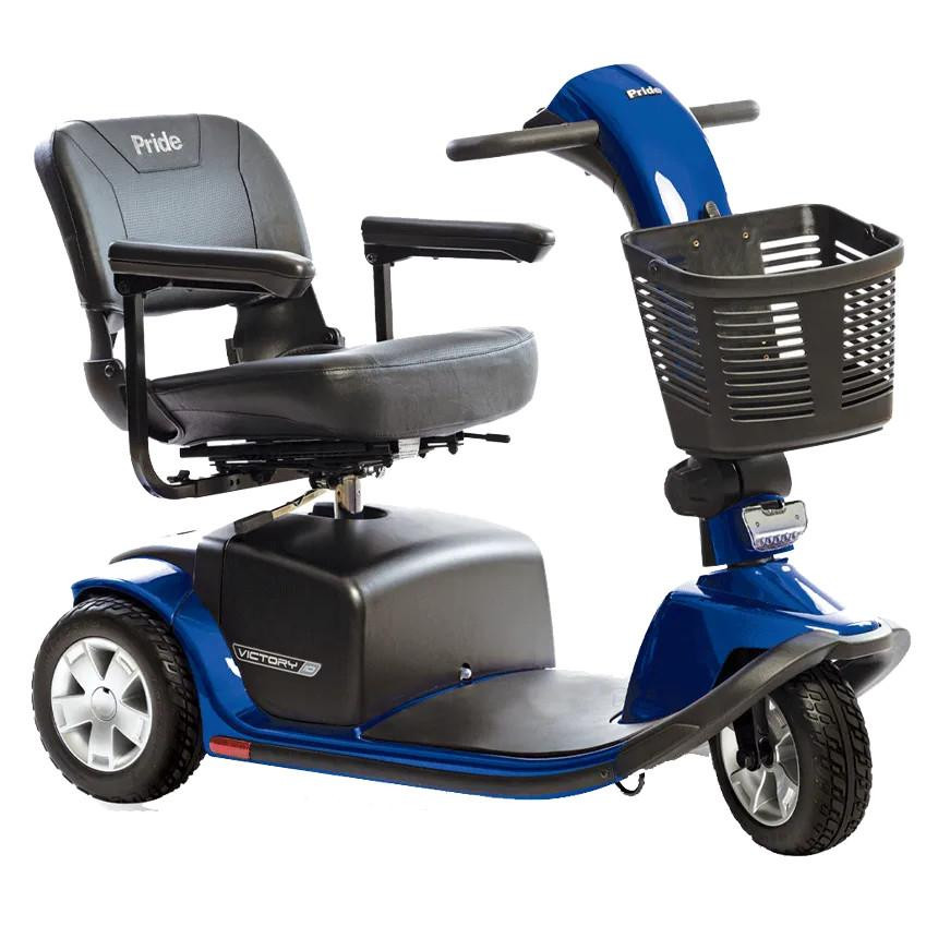 Pride Lightweight, Foldable Victory 10 3-Wheel Scooter | Mobility