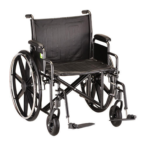 Nova 5220 22-inch Steel Wheelchair With Detachable Desk