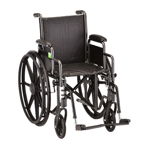 Nova Joy Nova 5185 18-inch Steel Wheelchair Detachable Arms 
