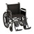 Nova Joy Nova 5201 20-inch Steel Wheelchair Full Arms 