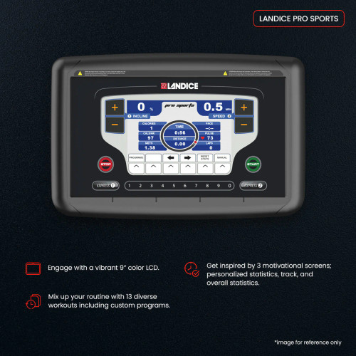 Landice L7 Pro Treadmill - Thumbnail 5
