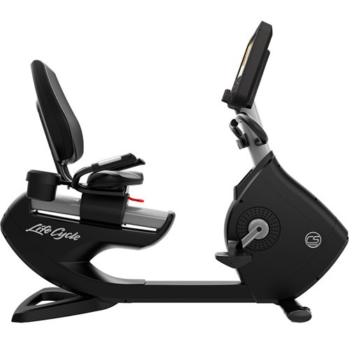 life fitness club series recumbent lifecycle exercise bike