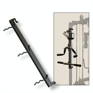 Gym Mounted Accessory Rack - Fitness Depot
