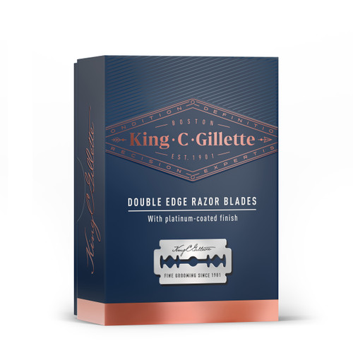 King C. Gillette Safety Razor Blades (10 Count)