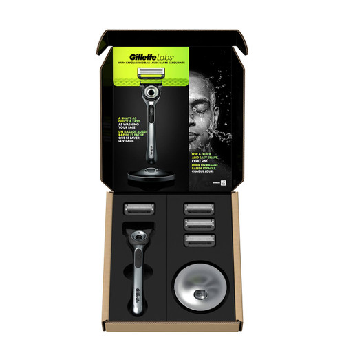GilletteLabs with Exfoliating Bar Razor Starter Kit