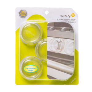 Safety 1st Clearview Stove Knob Covers 5 Pack