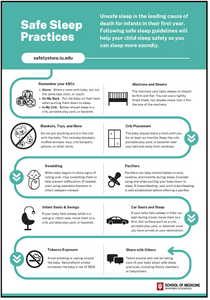 Safe Sleep Education Tips