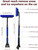 Weather Safety-39 inch Snow Brush & Scraper/Extends to 43.7 inches