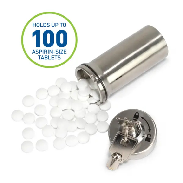 Ezy Dose® Stainless Steel Locking Container