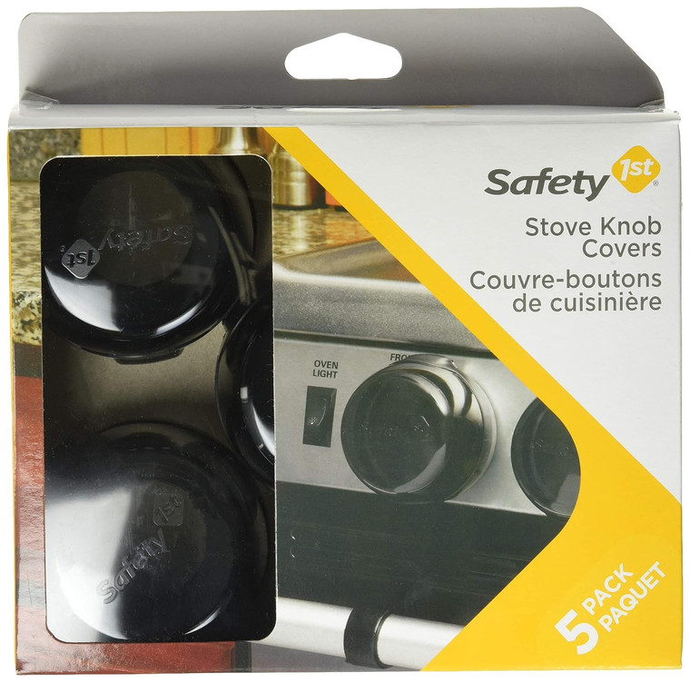 Safety 1st Stove Knob Covers Black (5 pack)