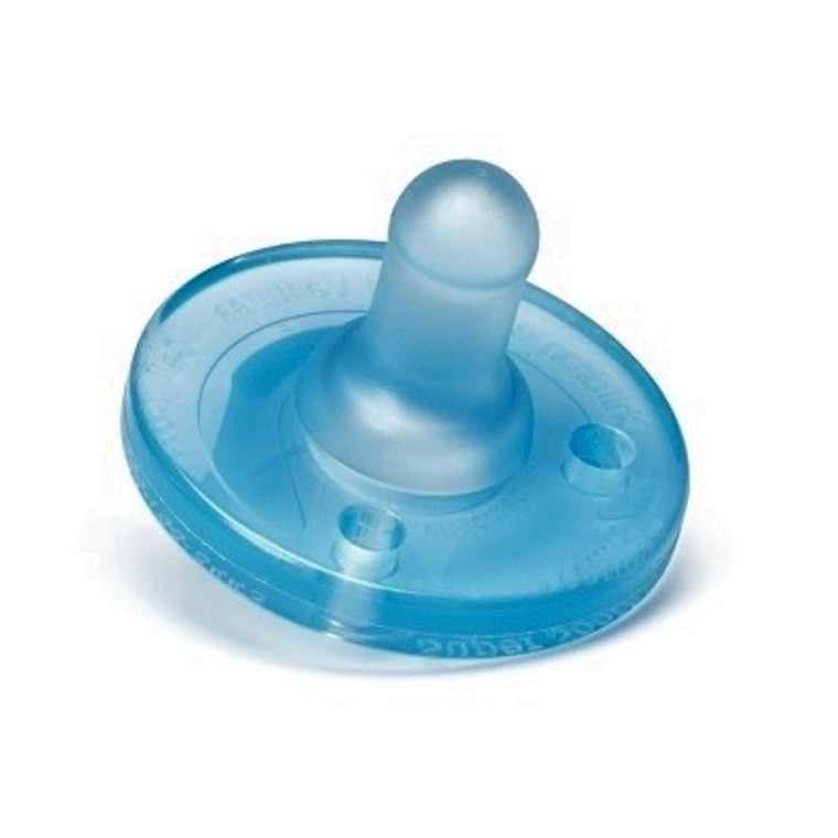 Super Soothie Pacifier (Blue) -For babies ages 3 months and up with teeth