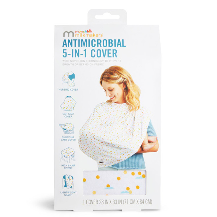 Munchkin Milkmakers® Antimicrobial 5-in-1 Nursing Cover