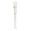Glass on Glass Downstem 19mm Inner, 19mm Outer w/ Holes - 3"