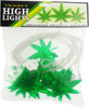 High Lights - 1 String of 10 Leaf LED Lights, 12' Long