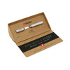 The SilverStick One-Hitter Pipe w/ 15 Filters.- Large Size