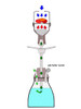 Omnis Hookah Converter - Hookah Air Flow Valve & Bearing for Large (B) Series