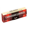 Canadian Lumber Hippy 50/50 Blend Unbleached Pure Hemp & Flax Rolling Paper 1 1/4 w/ Tips Box of 22