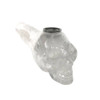 Clear Crystal Skull Pipe