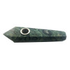 Crocodile Jasper Crystal Pipe