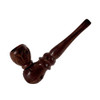 Standing Carved Rosewood Pipe