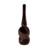 Standing Carved Rosewood Pipe