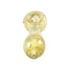 3.75" Fumed Spoon with Dots on Head and Mouthpiece