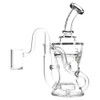 Pulsar Enchanted Double Chamber Recycler Rig - 7" - 14mm F - Clear