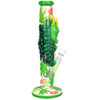 420 Dragon Glow In Dark Tube Water Pipe - 11.8" - 14mm F