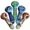 5PC SET - Geometric Culture Spoon Pipe - 4" - Asst Styles