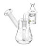 Compact Travel Etched Dab Rig Set - 5.5" - 14mm F/Designs Vary