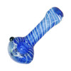 40CT Bag - Striped Glass Hand Pipe - 3.5" / Assorted Colors