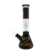 Infyniti Untamed Collection - 14" Full Color Beaker w/ 12-Arm Tree Perc Ice Pinch, Prints on Body & Bottom