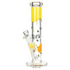 Pulsar Decal Straight Tube Water Pipe - 12"/14mm F