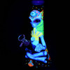 Pulsar Artist Series Glow Beaker Water Pipe - 9.5" / 14mm F