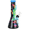 Pulsar Artist Series Glow Beaker Water Pipe - 9.5" / 14mm F
