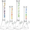 Pulsar Illustrious Beaker Glass Water Pipe - 14mm F / Colors Vary