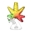 420 Leaf Glass Water Pipe - 6.5" / 14mm F