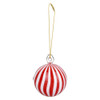 2.5" Xmas Smokable Ornament Hand Pipe w Hanger