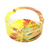 Pulsar Design Series Round Glass Ashtray | 3.4" | Assorted Designs | 6ct Display